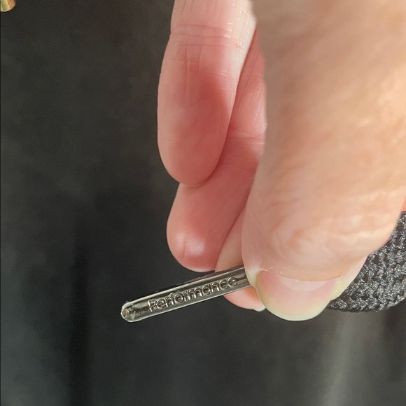 Calvin Klein Women's Black Velvet Performance Hoodie with Logo Hem - Picture 6 of 9